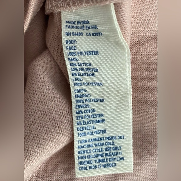 Pink Crochet Overlay Skirt American Eagle - Picture 5 of 10